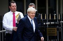 European leaders congratulate Johnson but warn of challenging times ahead