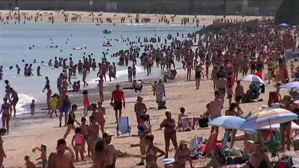 Une nouvelle vague de chaleur s'abat sur l'Europe Une nouvelle vague de chaleur s'abat sur l'Europe