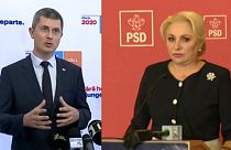 A romániai elnökválasztás két rivális jelöltje