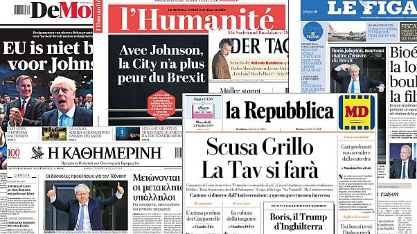 'We are not afraid': What have Europe's front pages got to say about Boris Johnson? 'We are not afraid': What have Europe's front pages got to say about Boris Johnson?