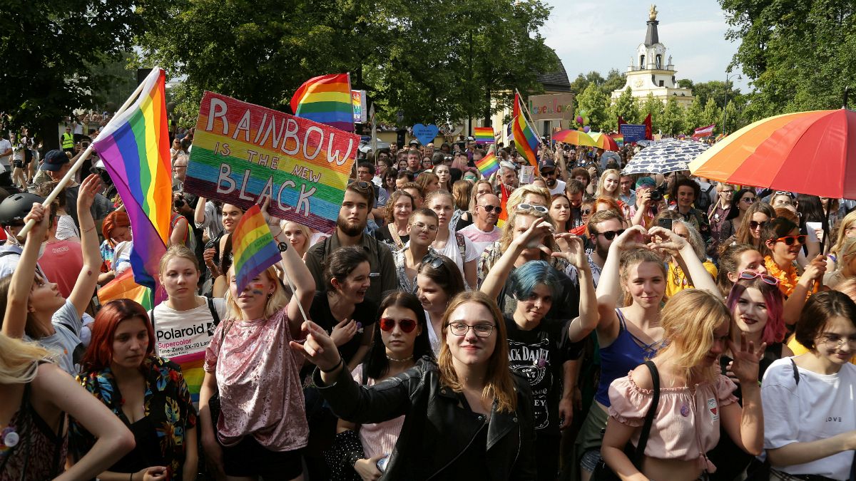 تظاهرات حمایت از حقوق دگرباشان جنسی در لهستان