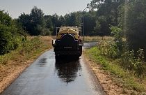 Streuwagen der Kommune Noordenveld