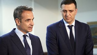 Ο πρωθυπουργός Κυριάκος Μητσοτάκης και ο υπουργός Υγείας Βασίλης Κικίλιας