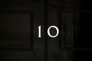 The door of 10 Downing Street is seen, in London, Britain July 24, 2019.