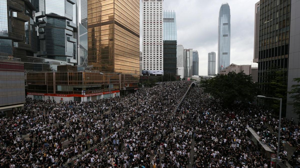 Hong Kong'da iade yasası karşıtı protestolar