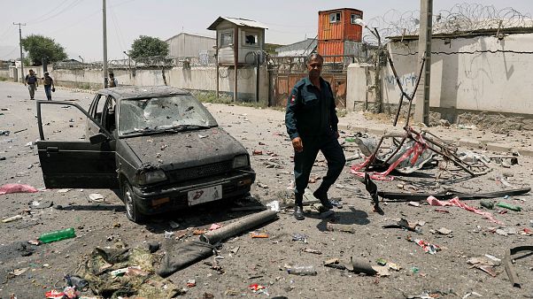 Afganistan'ın başkenti Kabil'de saldırı Afganistan'ın başkenti Kabil'de saldırı
