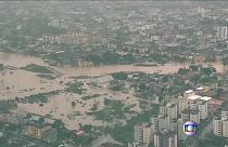 Ливни в Бразилии: за неделю как за сезон