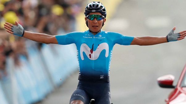 Quintana, rey de la montaña, vence en el Galibier Quintana, rey de la montaña, vence en el Galibier