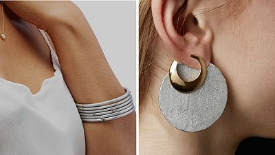 Earrings and braclet Earrings and braclet