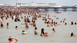 Am Strand von Brighton