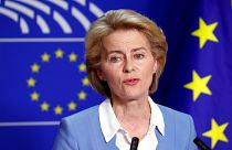 La présidente élue de la Commission européenne Ursula von der Leyen