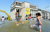 Vague de chaleur à Bruxelles