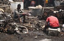 Europe's electronic waste ends up at this toxic landfill in Ghana