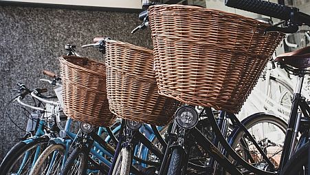 Bikes with baskets