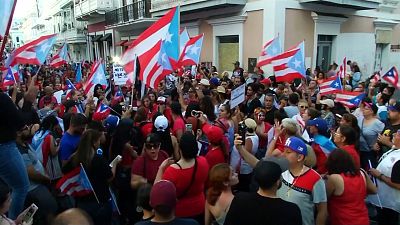 Celebrations in Puerto Rico after governor's resignation