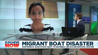 'Unimaginable': Mediterranean shipwreck survivors 'sent to bombed Libyan detention centre'