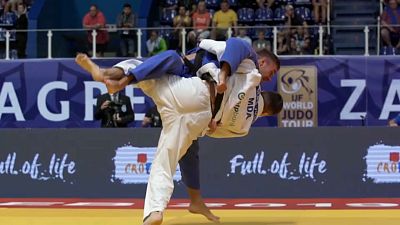 Premier jour du Grand Prix de judo de Zagreb
