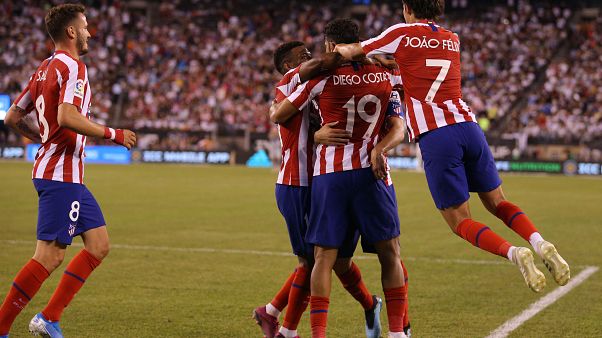 Atletico Madrid, Real Madrid'i 7-3 yendi Atletico Madrid, Real Madrid'i 7-3 yendi