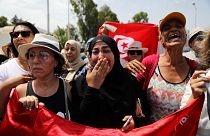 Tunézia gyászol, eltemették az elnököt