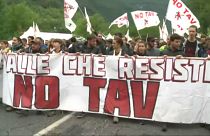 Italien: Proteste gegen geplante Schnellbahntrasse nach Frankreich