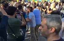 Video - İstanbul'da Suriyelilere destek eyleminde gerginlik