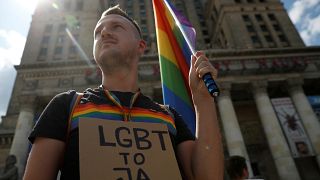 Marches for LGBT rights in Warsaw and Berlin after Pride attack in Poland