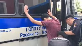 Mehr als 1.00 Festnahmen in Moskau