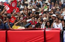 مراسم تشییع جنازه رئیس جمهور متوفی تونس برگزار شد