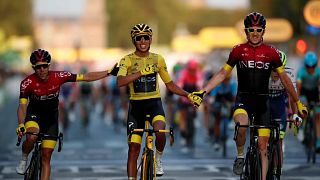 El ciclista colombiano Egan Bernal gana el Tour de Francia