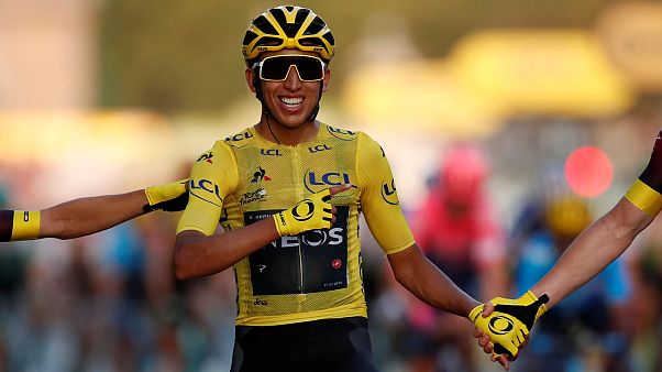 Egan Bernal gewinnt Tour de France - Buchmann auf Platz vier Egan Bernal gewinnt Tour de France - Buchmann auf Platz vier