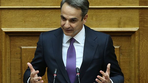 Yunanistan Başbakanı Kiriakos Miçotakis Yunanistan Başbakanı Kiriakos Miçotakis