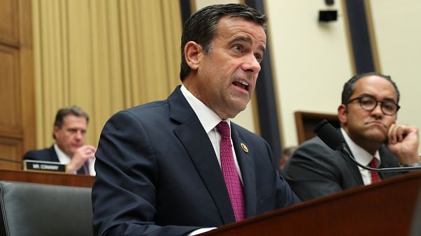 Джон Рэтклифф в ходе допроса Роберта Мюллера в Конгрессе США Джон Рэтклифф в ходе допроса Роберта Мюллера в Конгрессе США