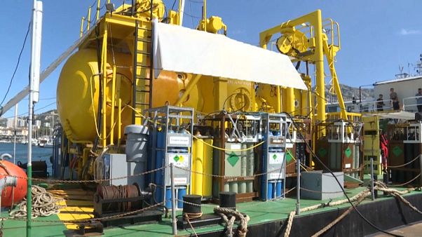 le caisson pressurisé de 5m² dans lequel ont vécu les 4 membres de l'expédition Gombessa le caisson pressurisé de 5m² dans lequel ont vécu les 4 membres de l'expédition Gombessa
