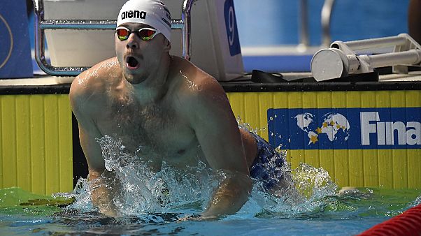 Kenderesi Tamás rajtja Kvandzsuban Kenderesi Tamás rajtja Kvandzsuban