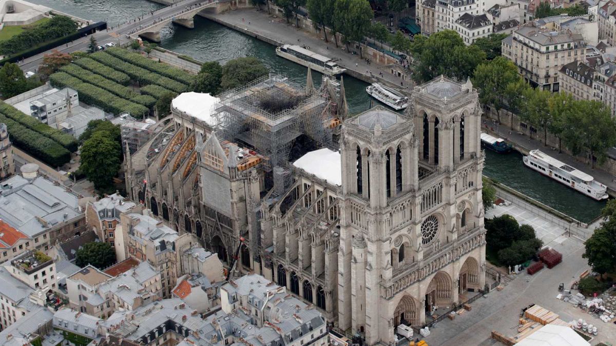 Notre-Dame de Paris, le 14 juillet 2019