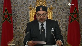 العاهل المغربي محمد السادس في خطاب العرش أمس