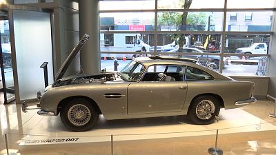 James Bond's iconic Aston Martin sells for over 5m euros