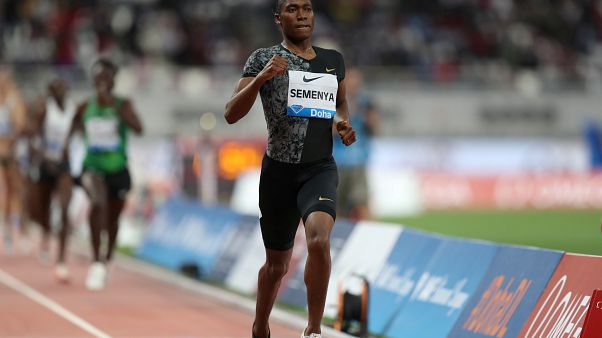 Caster Semenya in Doha Caster Semenya in Doha