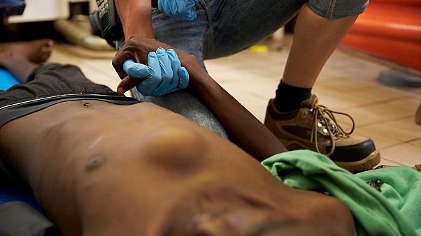 Los migrantes del Gregoretti sufren por las malas condiciones sanitarias a bordo Los migrantes del Gregoretti sufren por las malas condiciones sanitarias a bordo