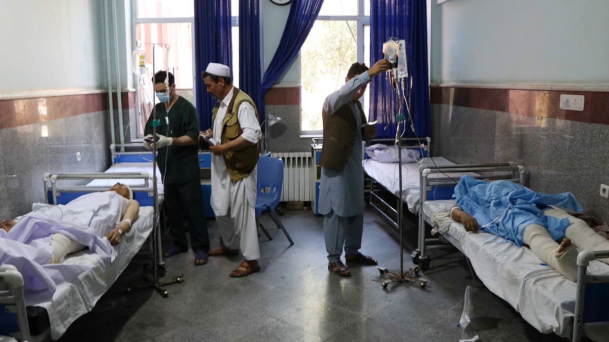 Os feridos foram assistidos no Hospital de Herat