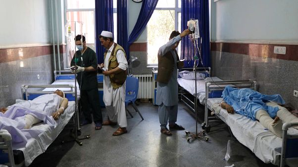 Os feridos foram assistidos no Hospital de Herat Os feridos foram assistidos no Hospital de Herat