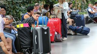 Paro de trenes en España en el inicio de las vacaciones