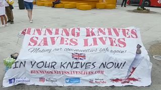 Londres : collecte de couteaux contre la violence