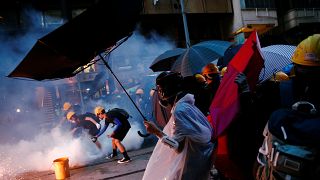 Hong Kong police charge 44 protesters with rioting offence