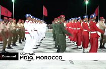 ویدئو؛ جشن بیستمین سال تاجگذاری پادشاه مراکش