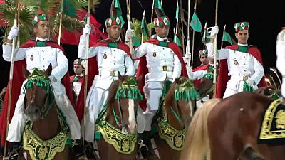 شاهد: احتفالات العيد العشرين لاعتلاء الملك محمد السادس عرش المغرب