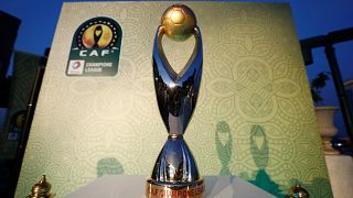 كأس بطولة دوري أبطال أفريقيا في القاهرة بمصر يوم 20 مارس آذار 2019
