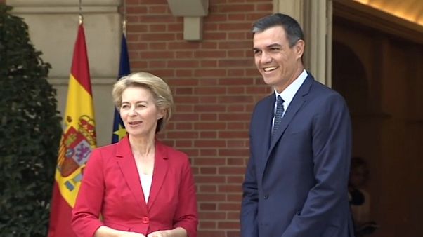 Von der Leyen visita España Von der Leyen visita España
