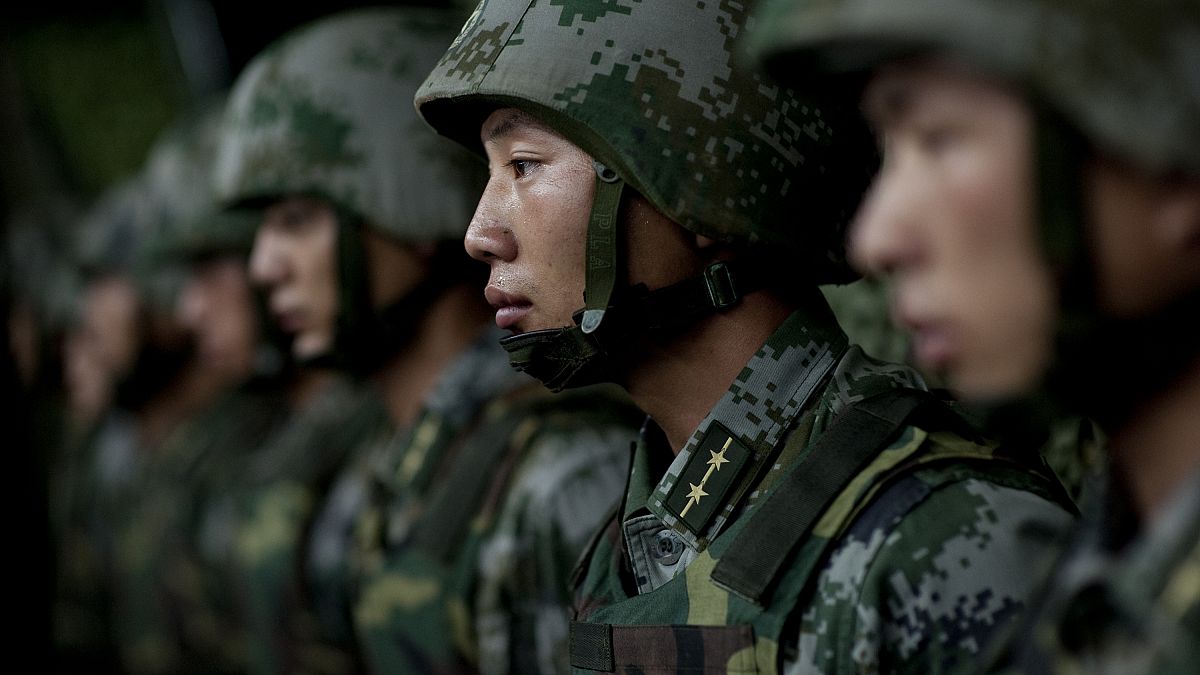 عناصر من الجيش الصيني 