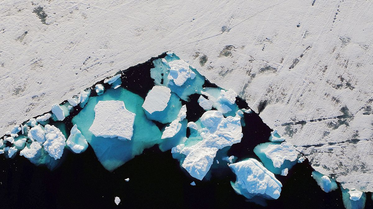 Fonte de glace record après l'arrivée de la canicule au Groenland